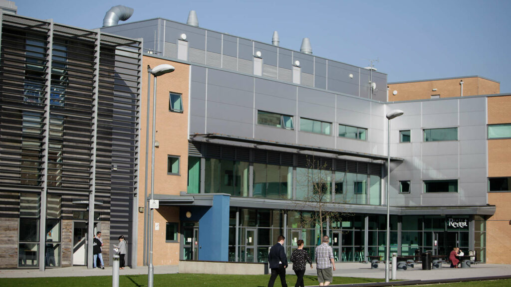 Outside shot of Trafford College