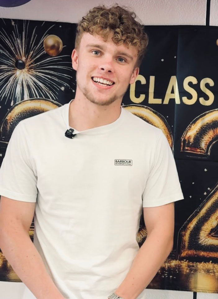 Stockport College student Callum Hitchen 